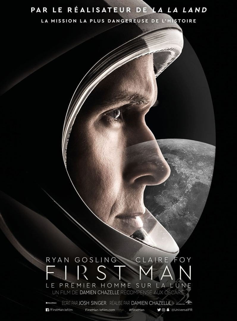 flashvideofilm - First Man - Le Premier Homme sur la Lune " DVD à la location " - Location