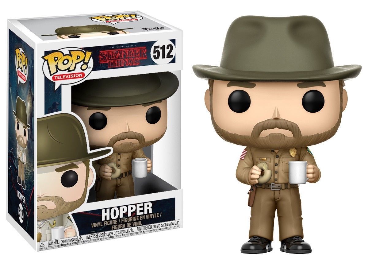 Funko Pop! TV Stranger Things Hopper with Donut ENG Merchandising - flash vidéo