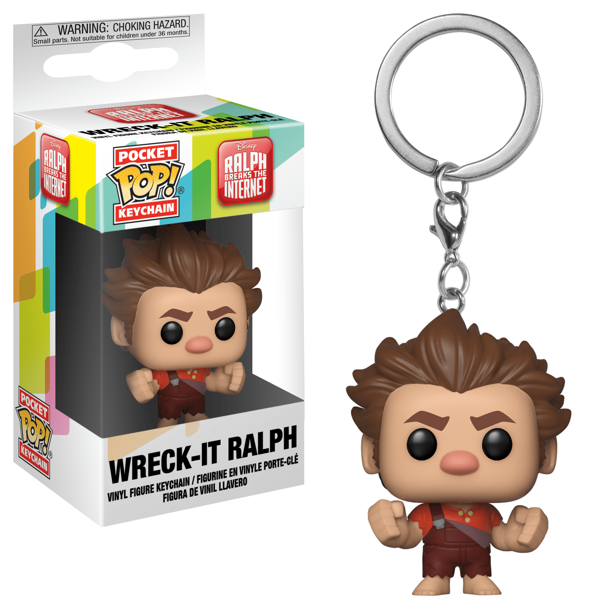 Funko POP! Keychain Wreck-It Ralph 2 Wreck-It Ralph - flash vidéo