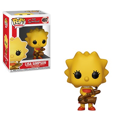 Funko Pop! Animation The Simpsons Lisa with Saxophone - flash vidéo