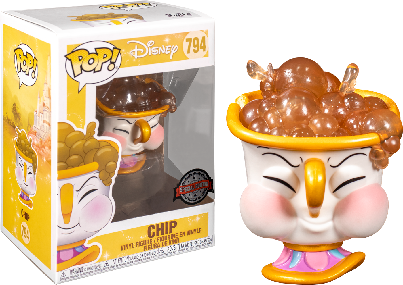 Funko Pop! Disney: Chip (with Bubbles) US Exclusive - flash vidéo