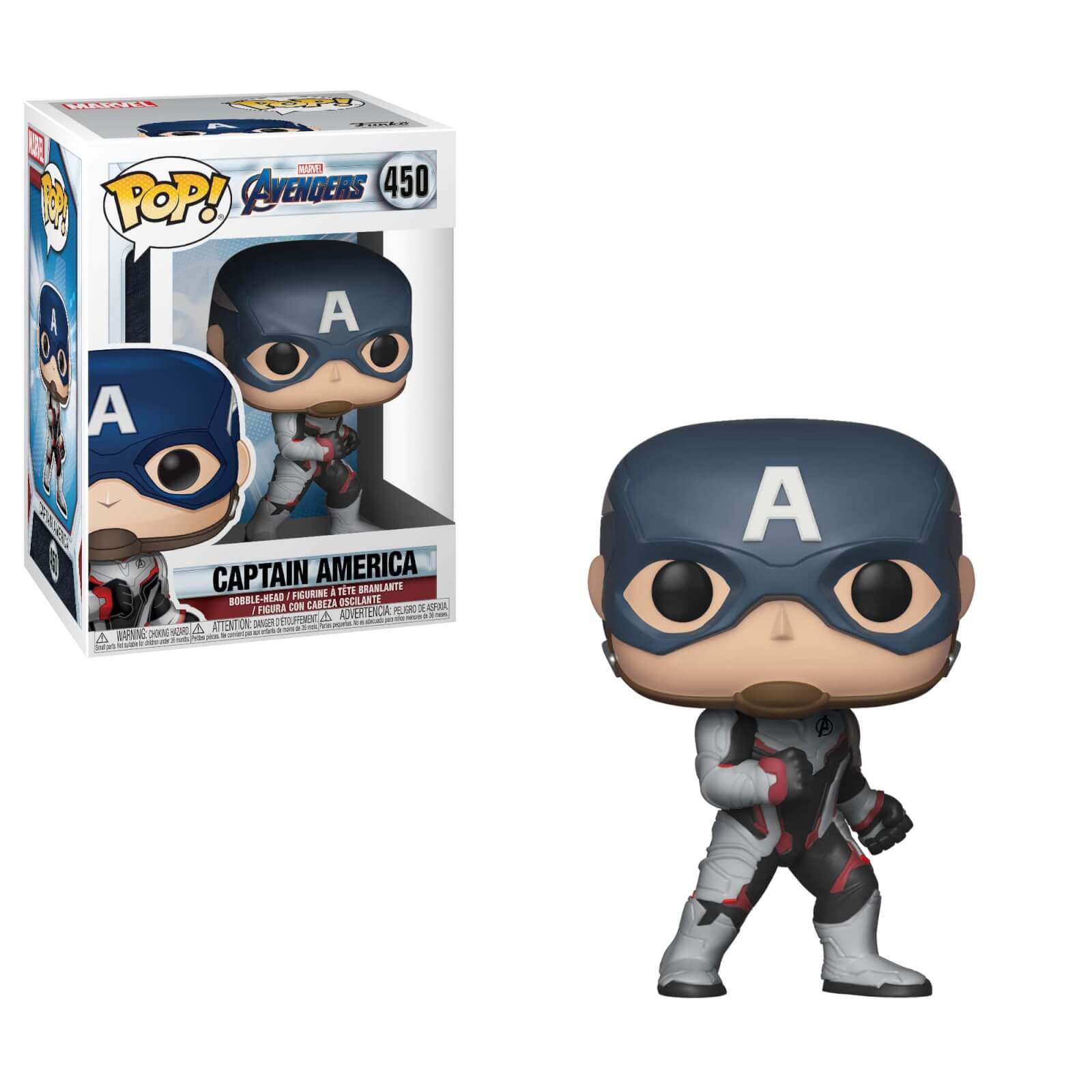 Funko Pop! Avengers Endgame Captain America - flash vidéo