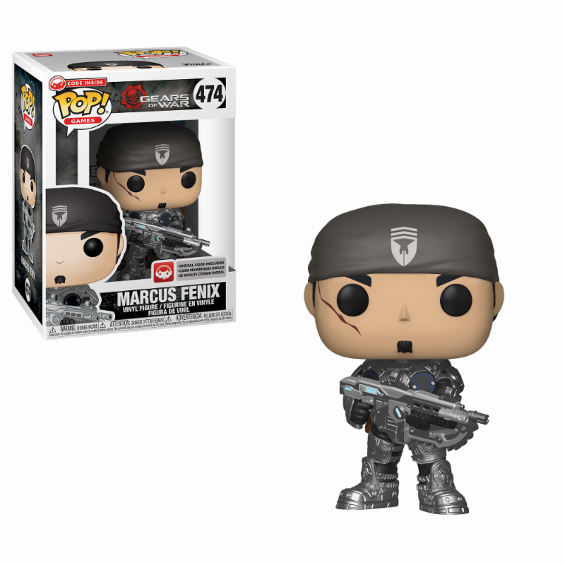 Funko Pop! Games Gears of War S3 - Marcus - flash vidéo