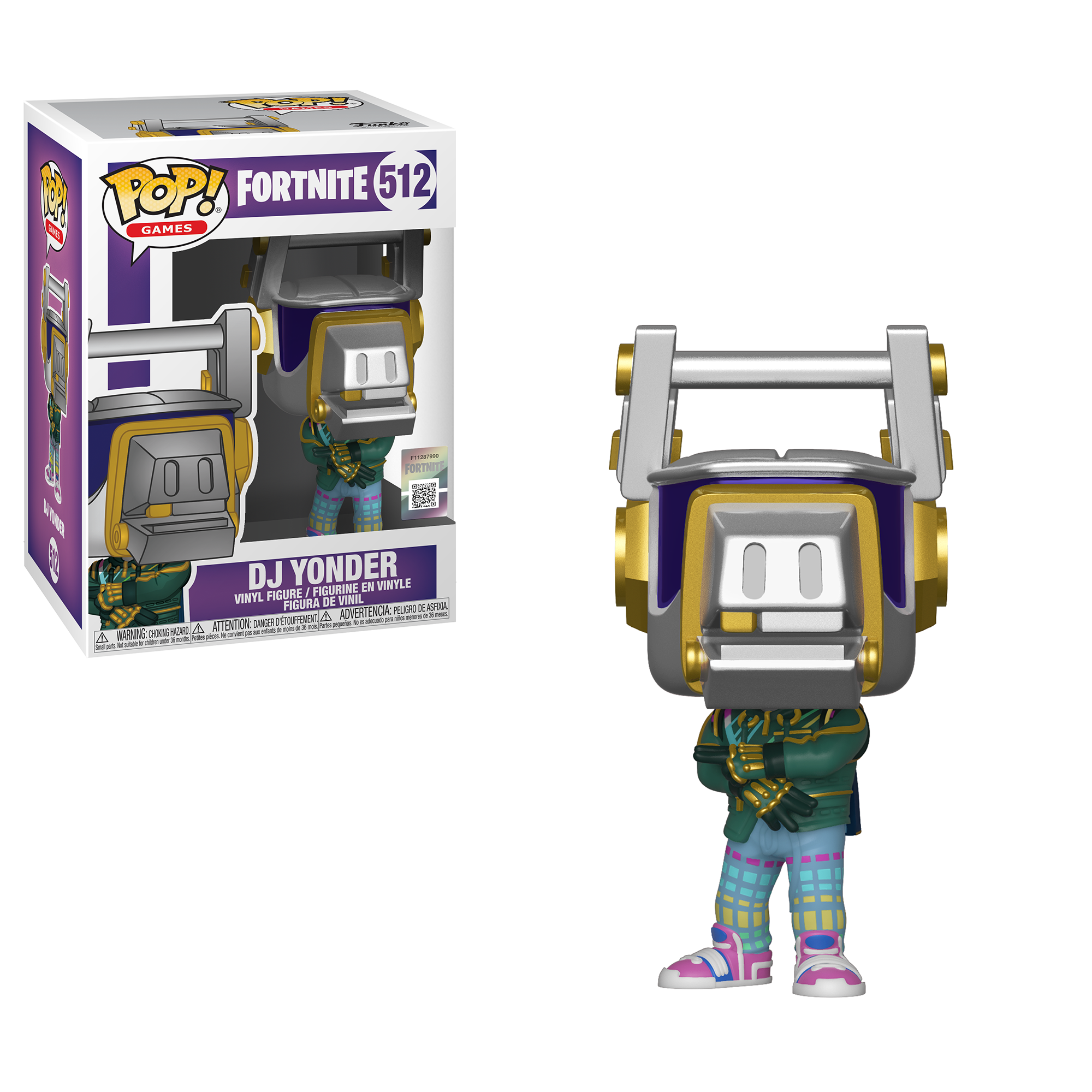 Funko Pop! Games: Fortnite - DJ Yonder - flash vidéo