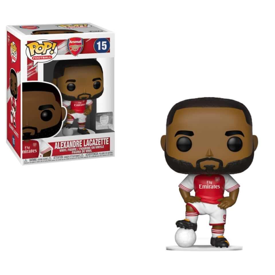 Funko Pop! Football: Alexandre Lacazette (Arsenal) ENG Merchandising - flash vidéo