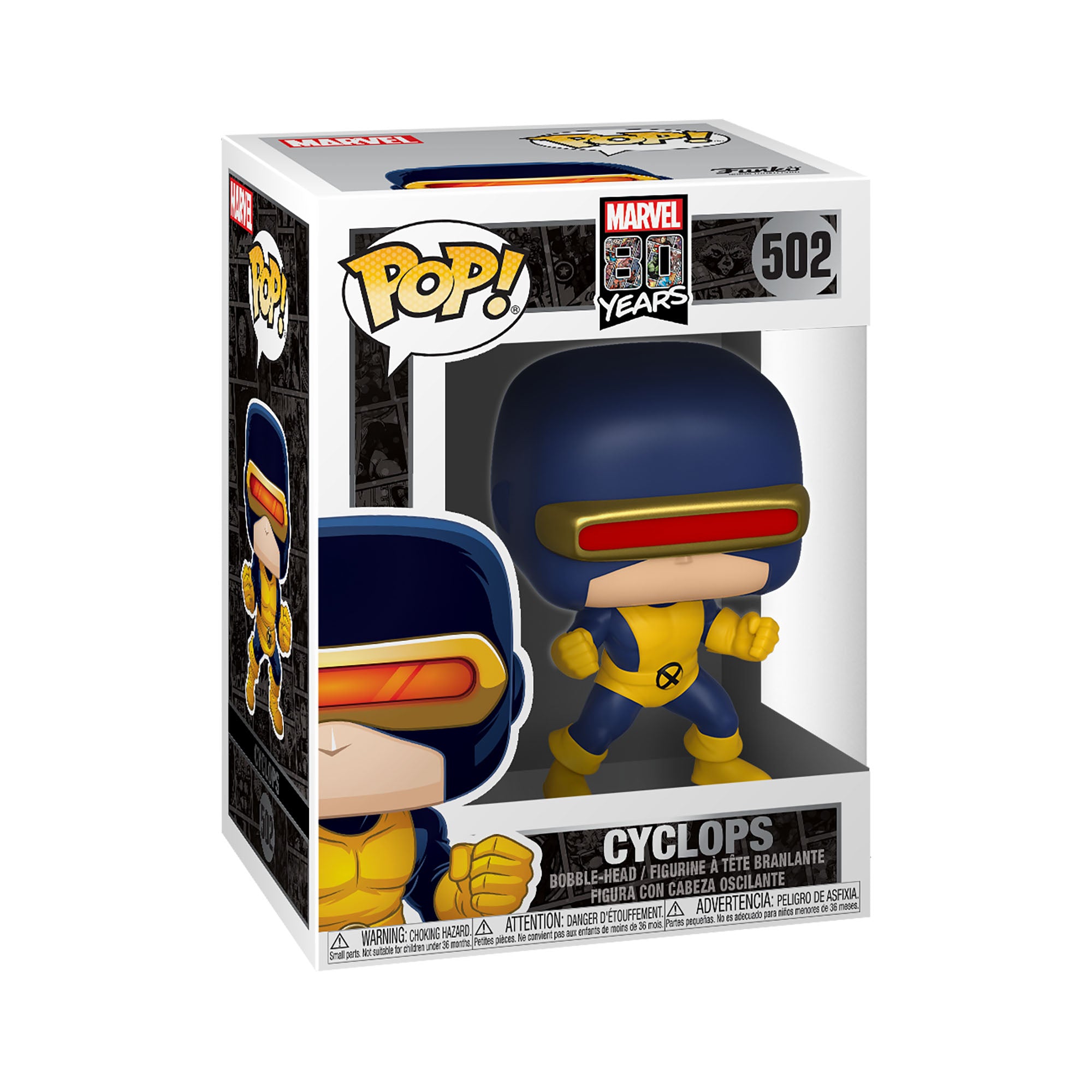 Funko Pop! Marvel 80th Anniversary First Appearance Cyclops ENG Merchandising - flash vidéo