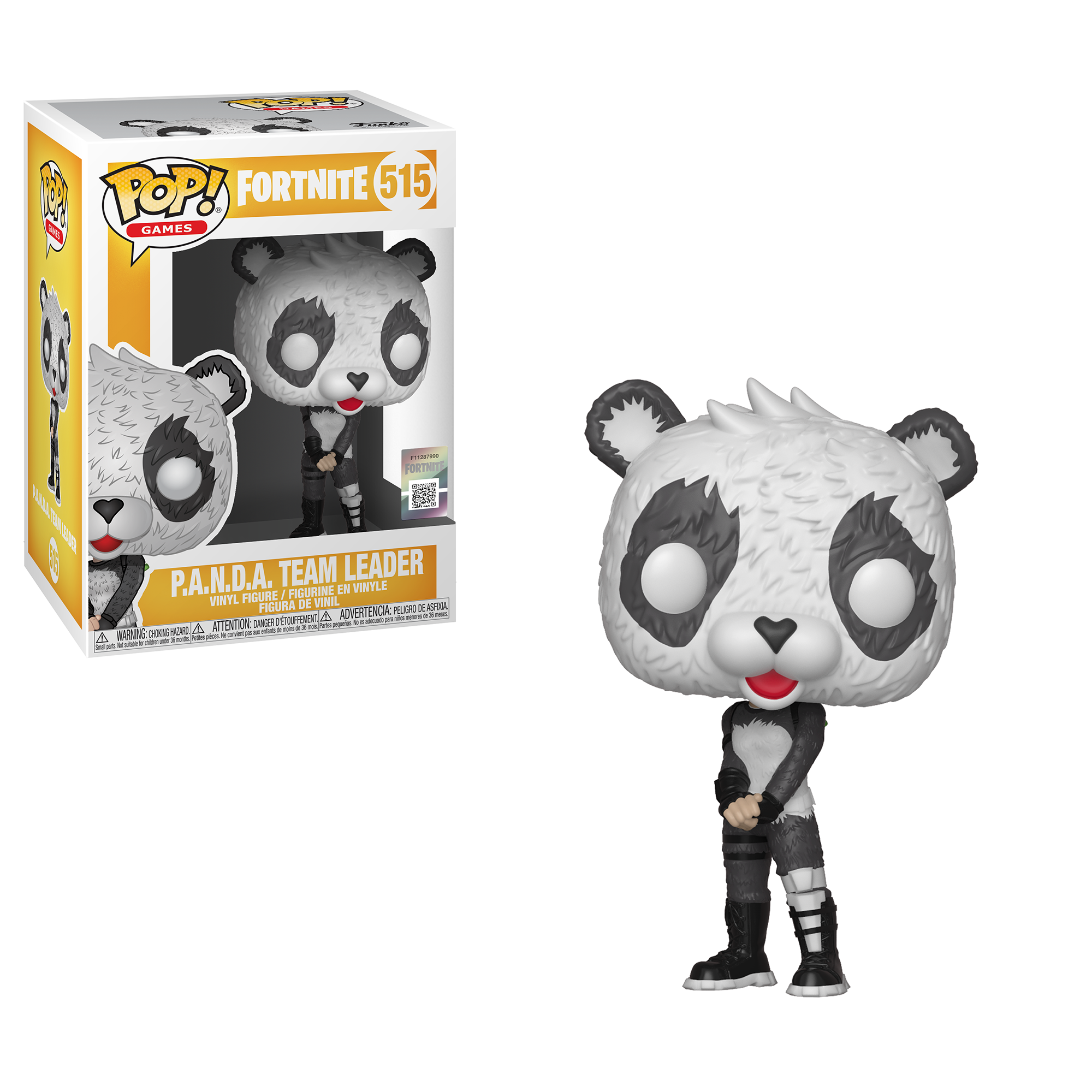 Funko Pop! Games Fortnite S3 P.A.N.D.A Team Leader - flash vidéo