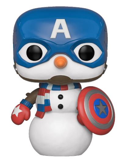Funko Pop! Marvel Holiday Captain America ENG Merchandising - flash vidéo