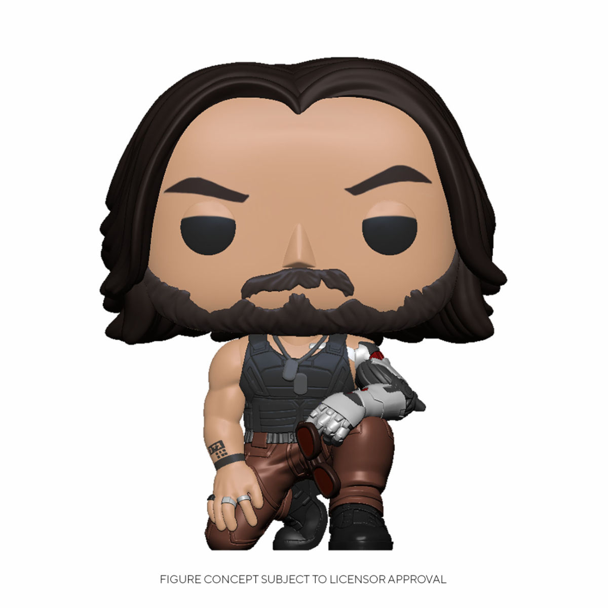 Funko Pop! Games Cyberpunk 2077 - Johnny Silverhand - flash vidéo