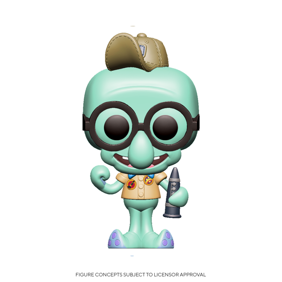 Funko Pop! Animation Sponge Bob - Squidward in Camping Gear ENG Merchandising - flash vidéo