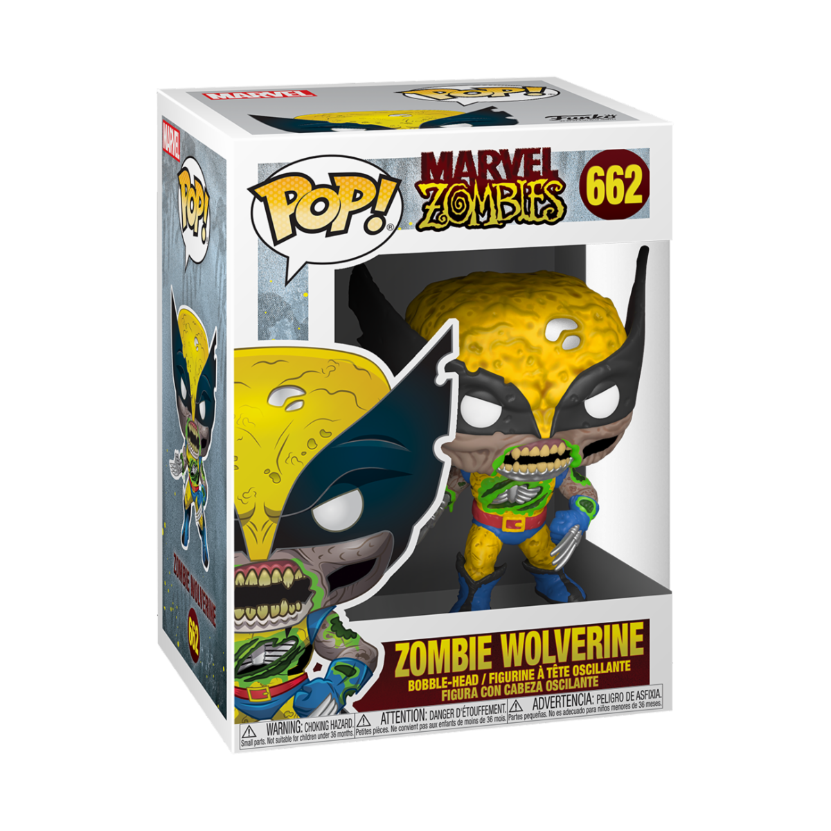 Funko Pop! Marvel Zombies Wolverine - flash vidéo
