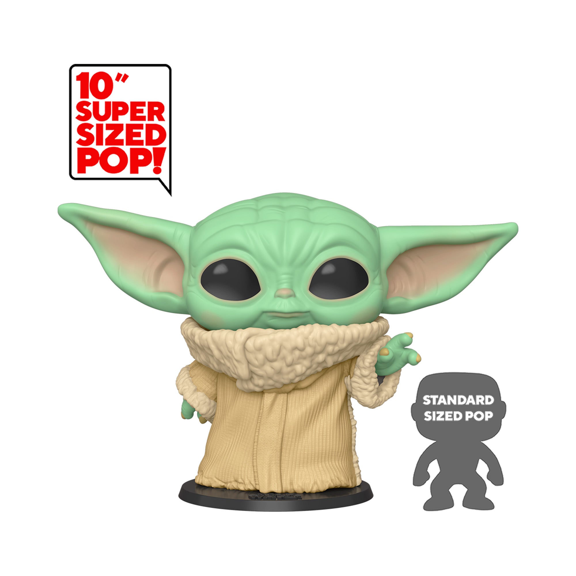 Funko Pop! Jumbo: Star Wars: The Mandalorian - The Child 10" Super Sized Pop! ENG Merchandising