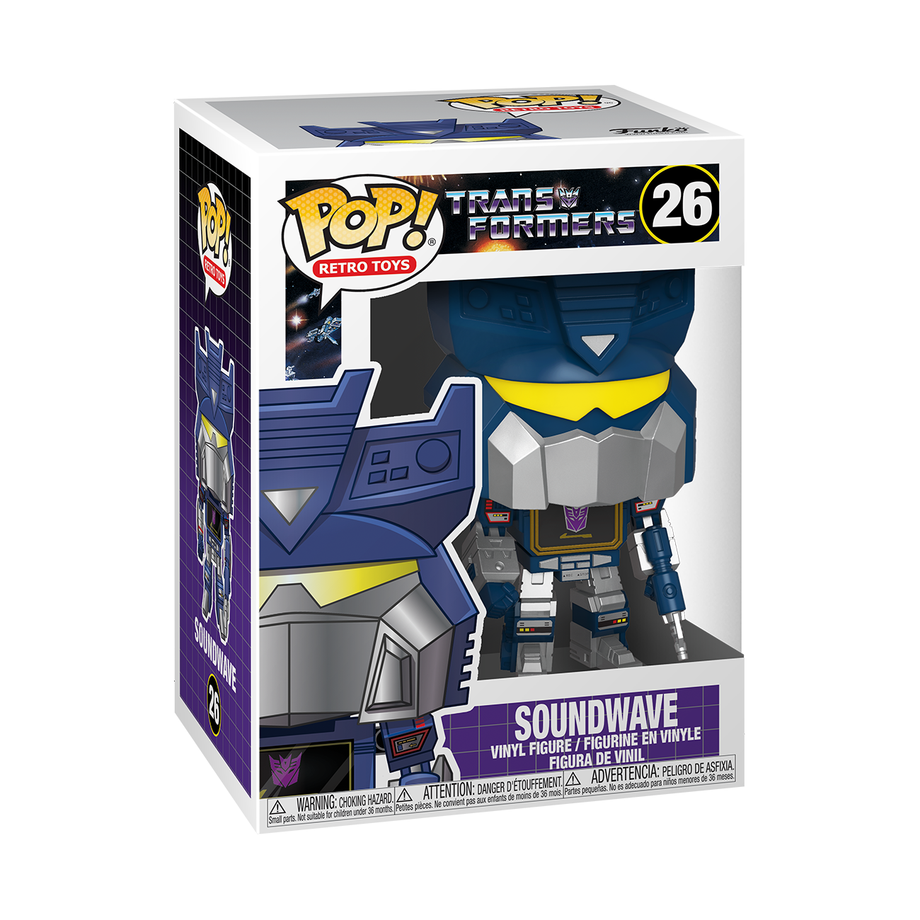 Funko Pop! Retro Toys S3: Transformers - Soundwave ENG Merchandising