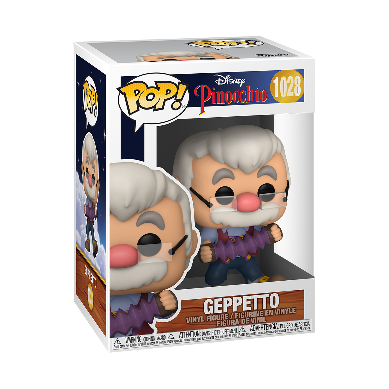 Funko Pop! Disney: Pinocchio - Geppetto ENG Merchandising - flash vidéo