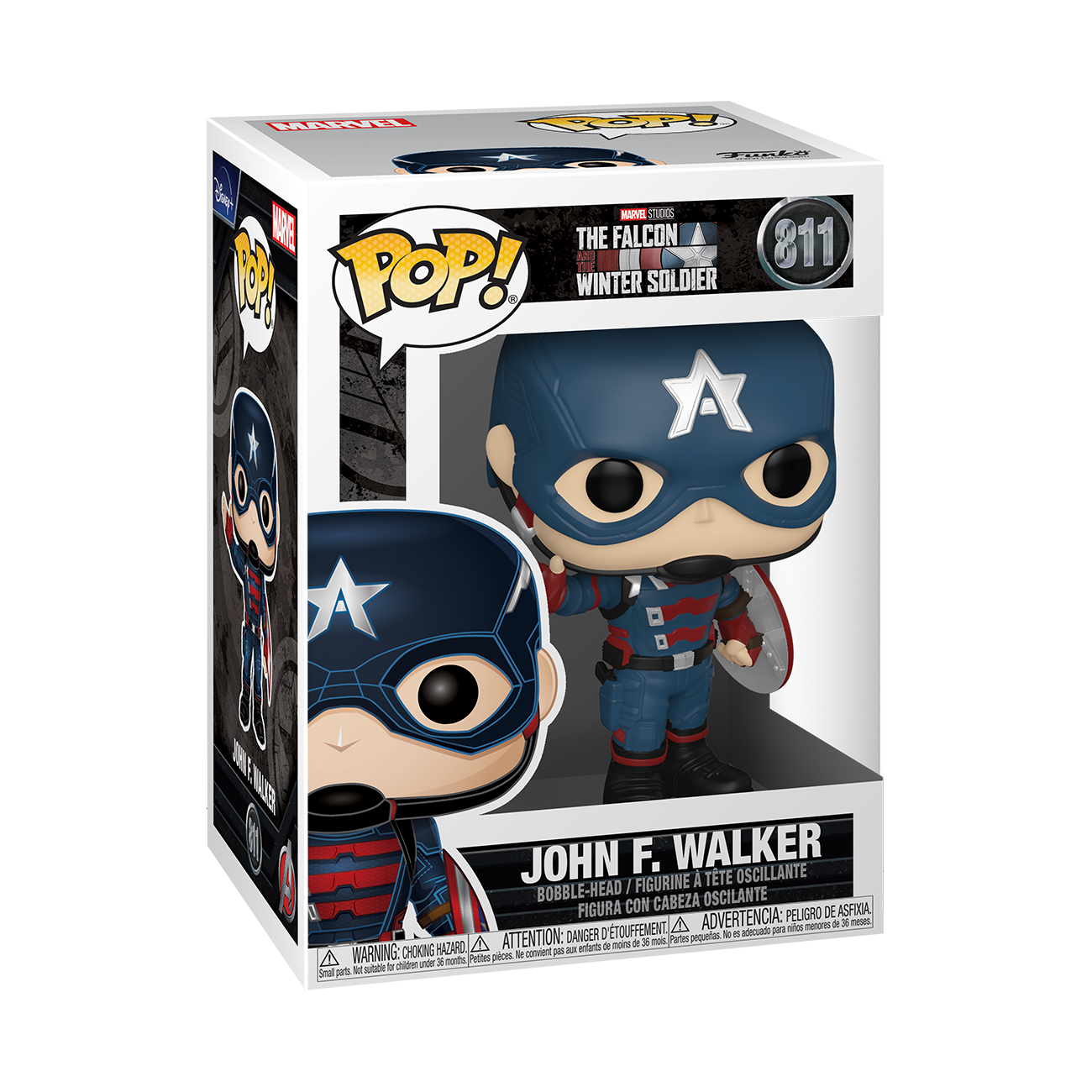 Funko Pop! Marvel: The Falcon and the Winter Soldier - John F. Walker - flash vidéo