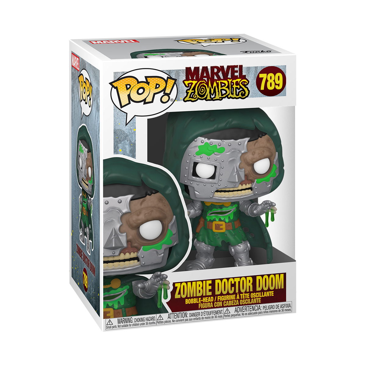 Funko Pop! Marvel Zombies:  Zombie Doctor Doom