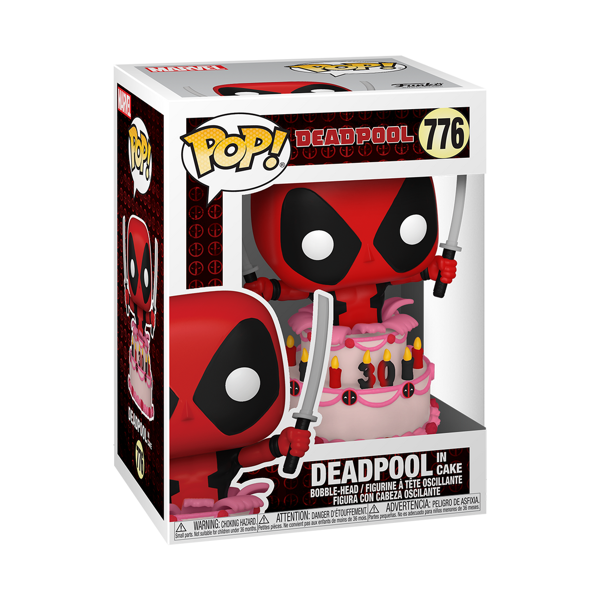 Funko Pop! Marvel: Deadpool 30th Anniversary - Deadpool in Cake
