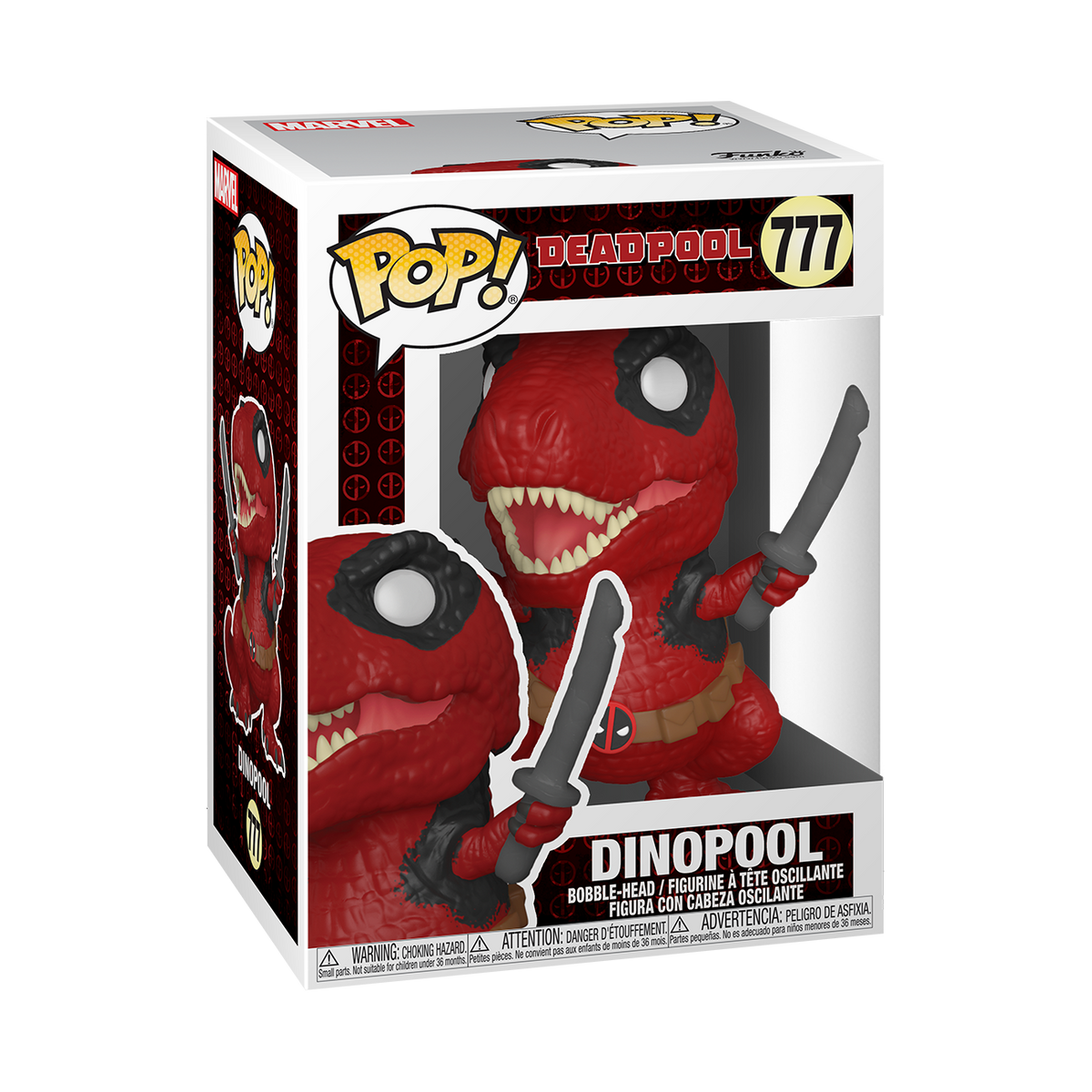 Funko Pop! Marvel: Deadpool 30th Anniversary - Dinopool
