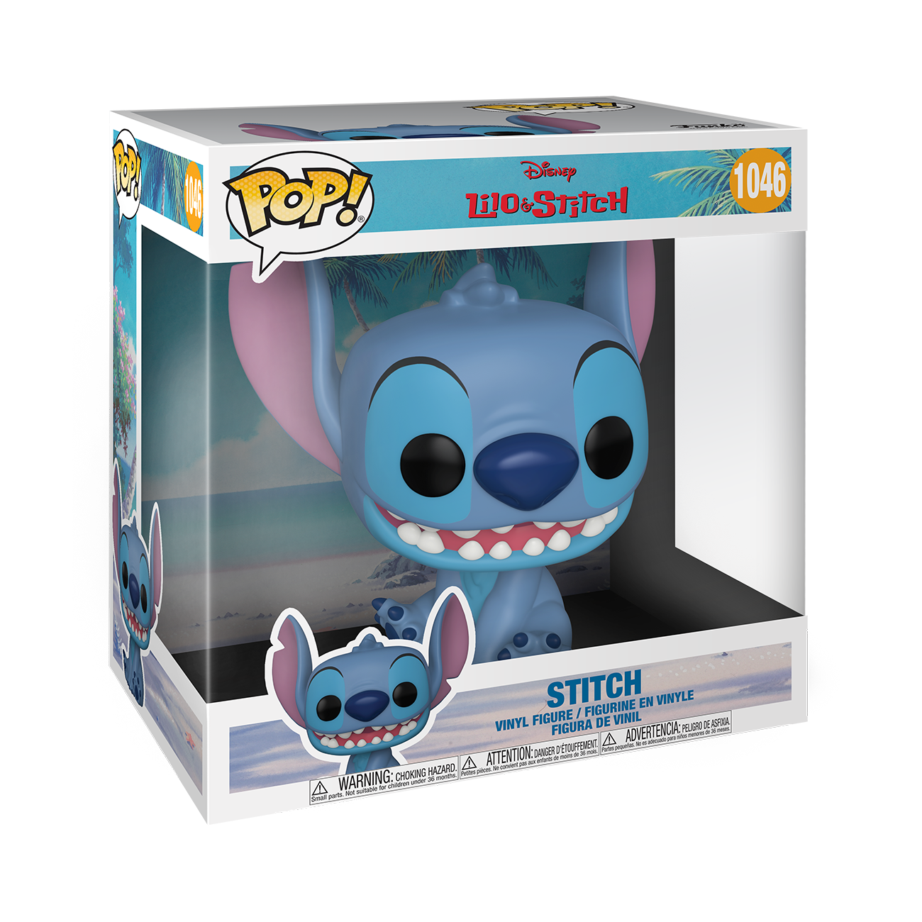 Funko Pop! Jumbo: Lilo & Stitch - Stitch 10" Super Sized Pop! - flash vidéo