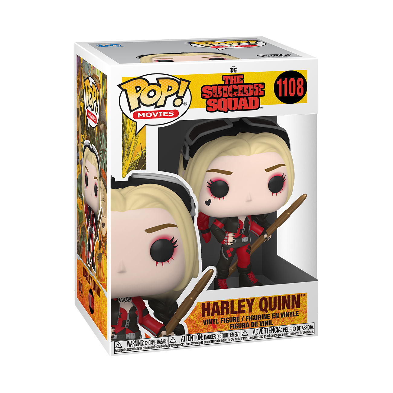 Funko Pop! Movies: The Suicide Squad - Harley Quinn (Bodysuit) - flash vidéo