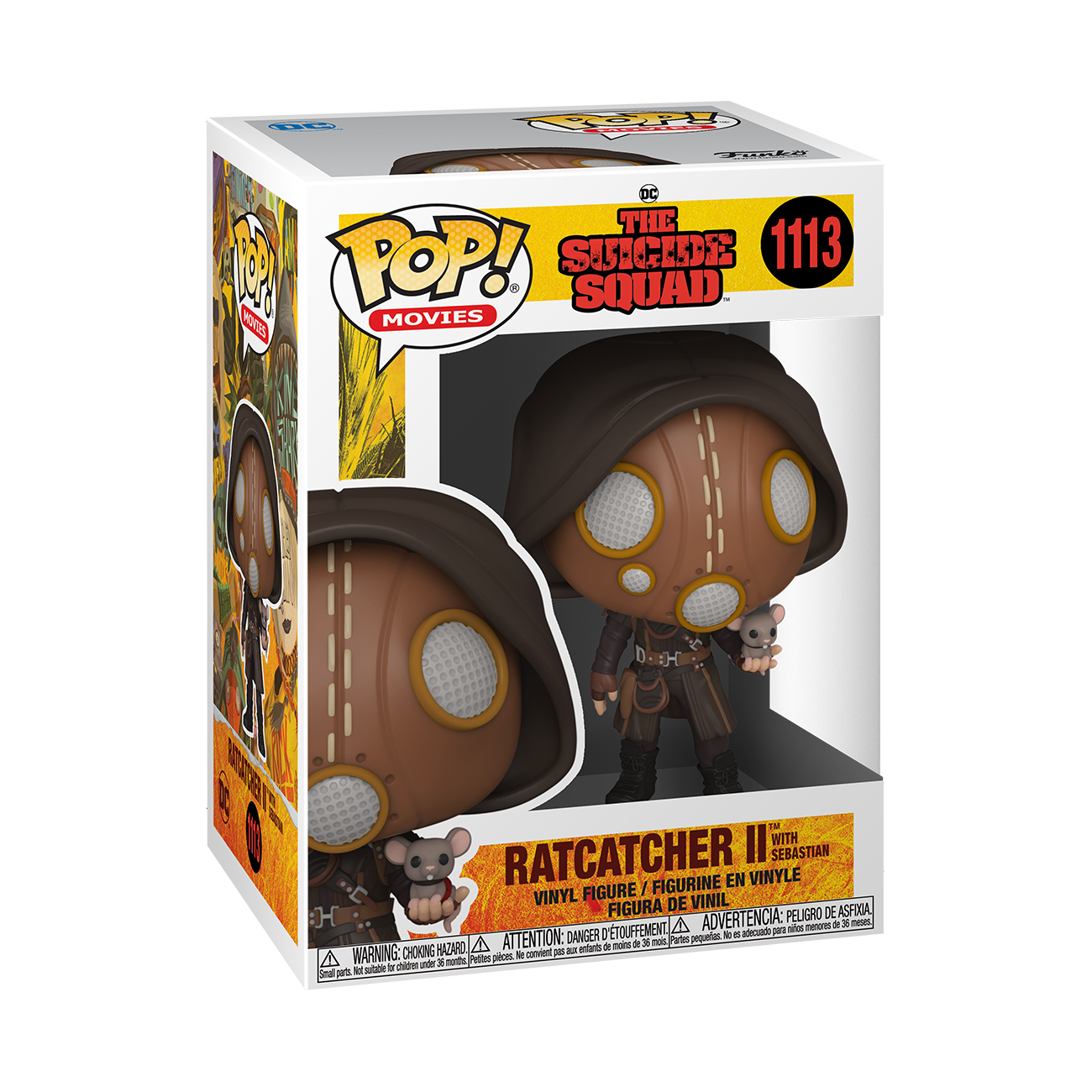 Funko Pop! Movies: The Suicide Squad - Ratcatcher II with Sebastian ENG Merchandising - flash vidéo