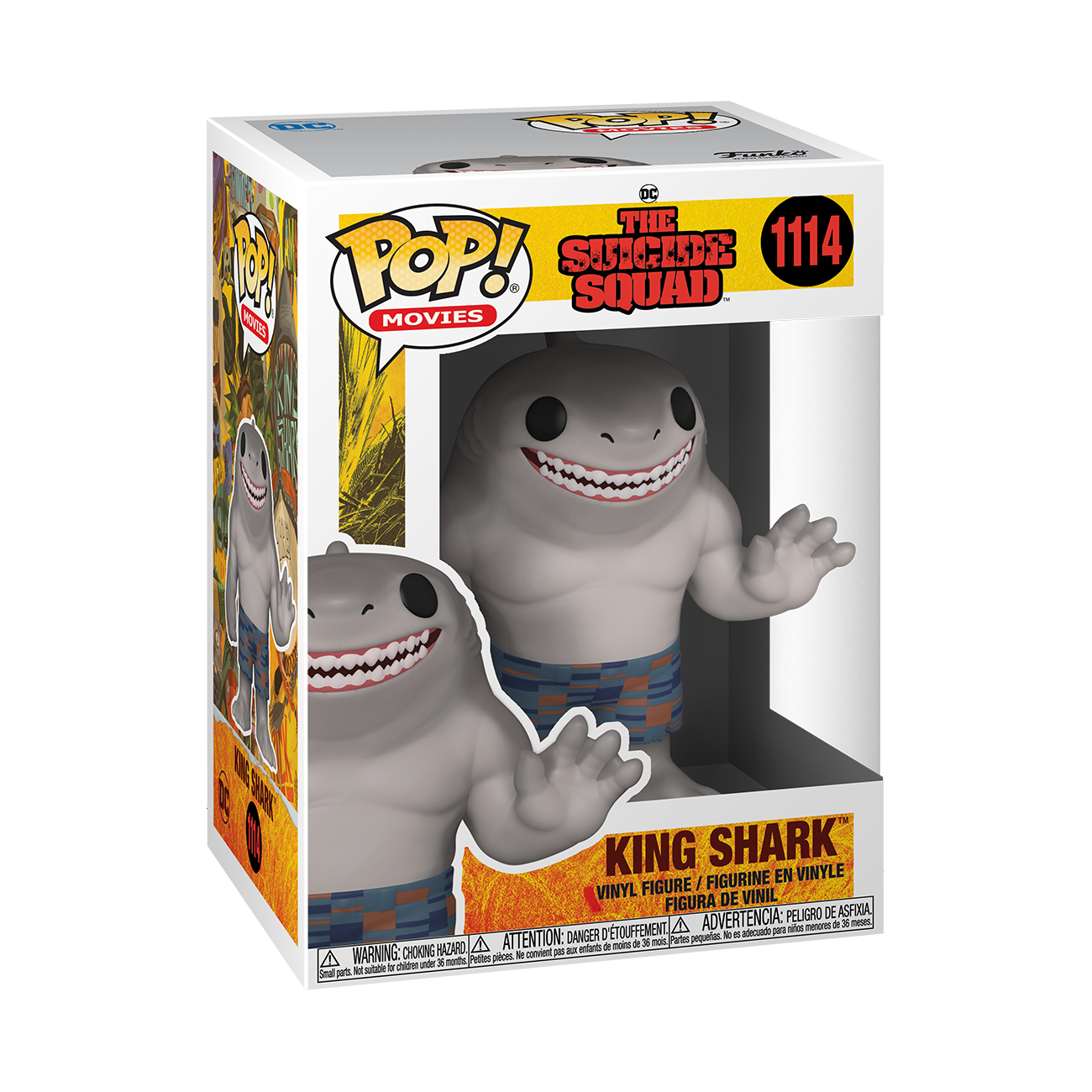 Funko Pop! Movies: The Suicide Squad - King Shark ENG Merchandising - flash vidéo