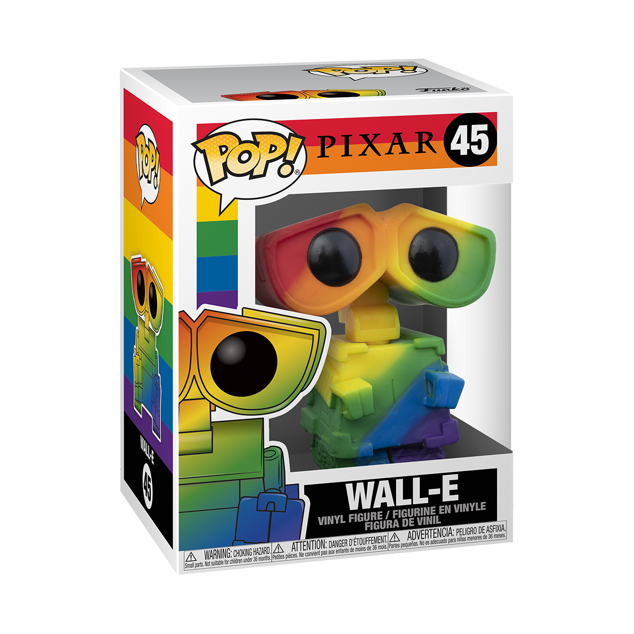 Funko Pop! Pixar: Pride - Wall-E - flash vidéo
