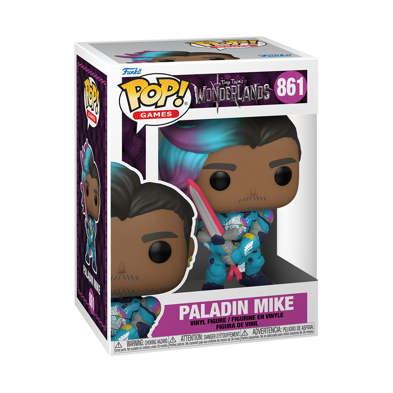 Funko Pop! Games: Tiny Tina's Wonderlands - Paladin Mike - flash vidéo