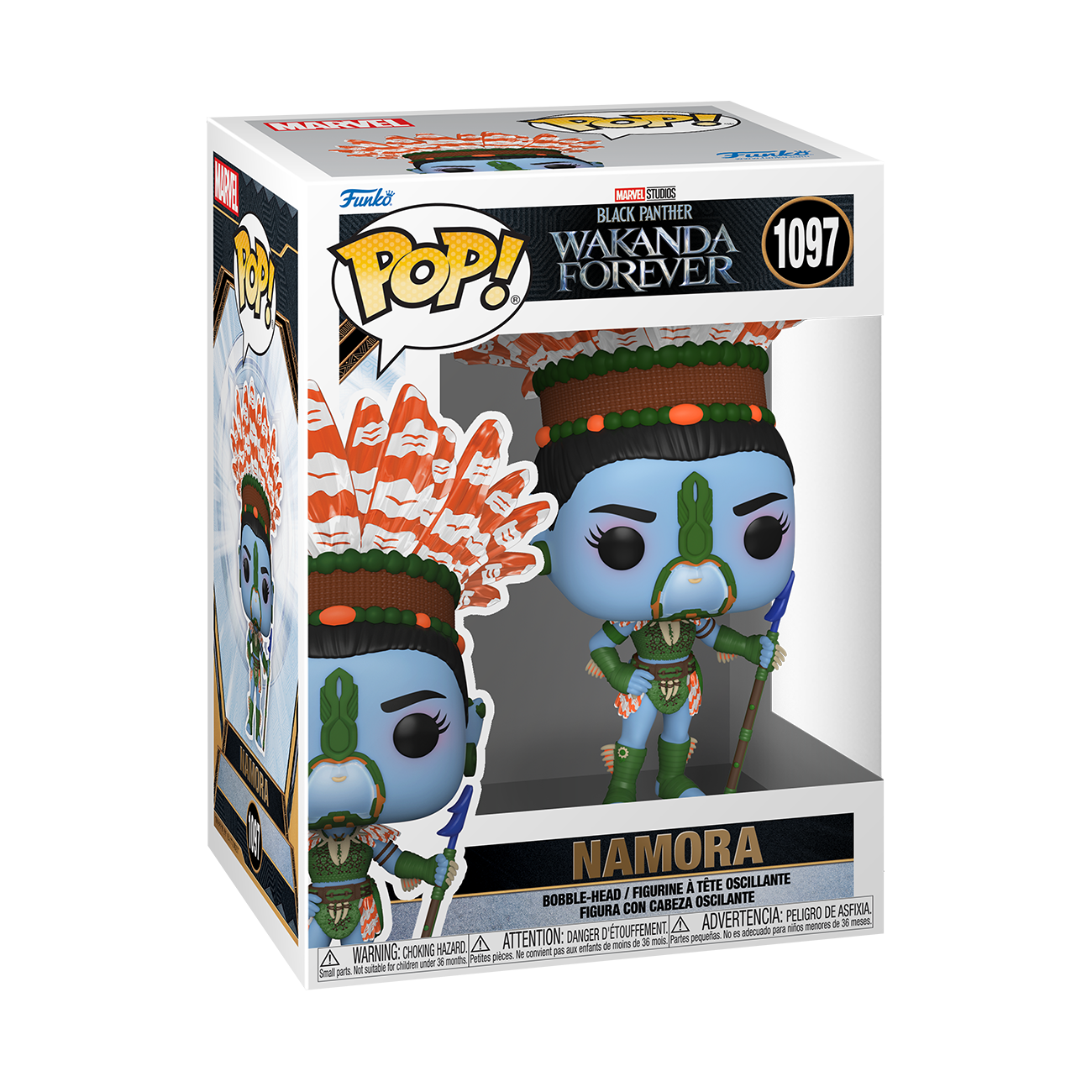 Funko Pop! Marvel: Black Panther: Wakanda Forever - Namora ENG Merchandising - flash vidéo
