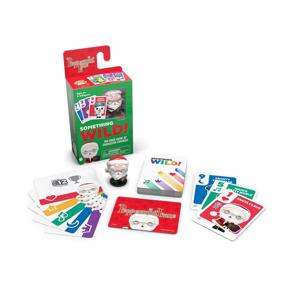 Funko Games Something Wild! Card Game: Peppermint Lane - Santa Claus