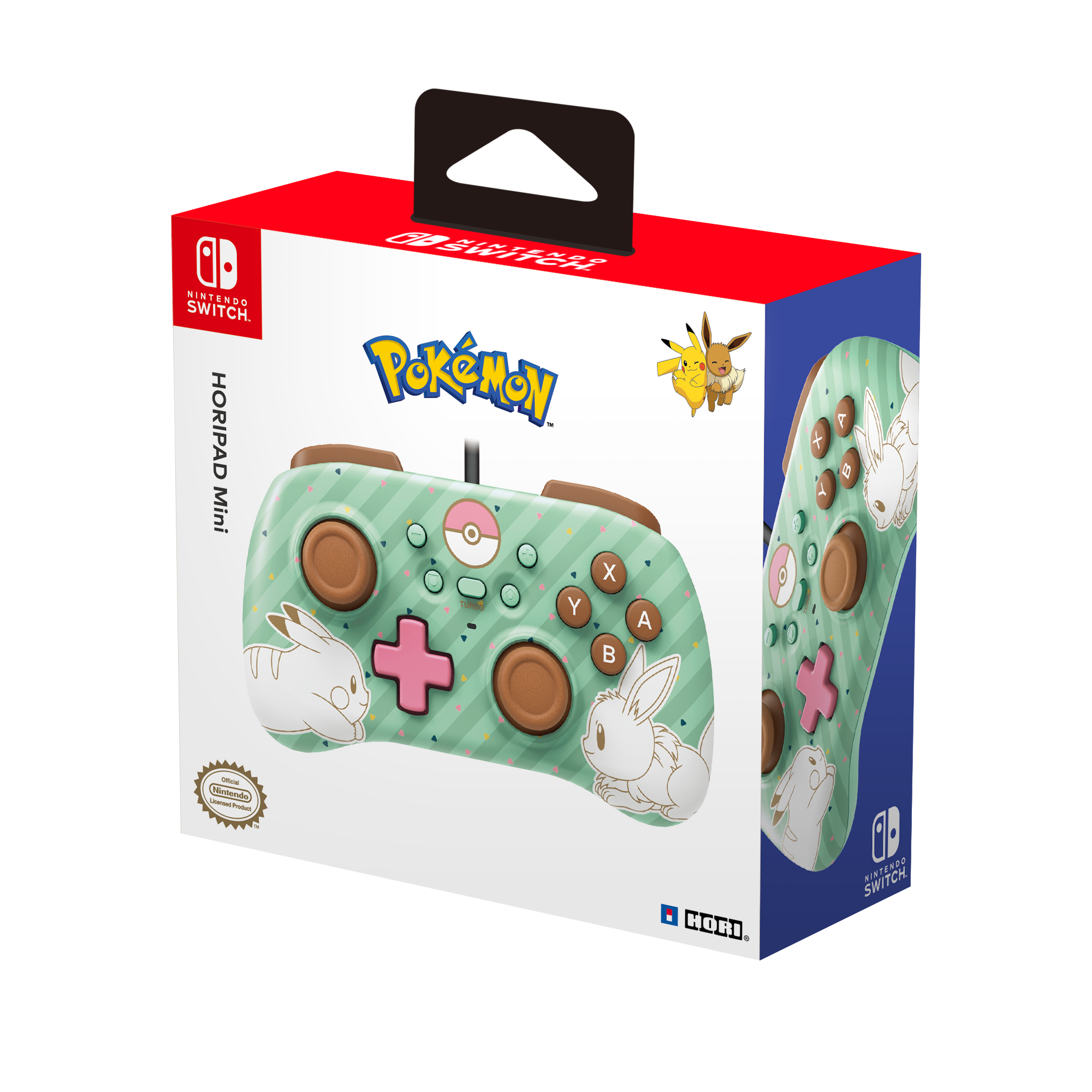HORI - Nintendo Switch Horipad Mini Pikachu & Eevee Edition - flash vidéo