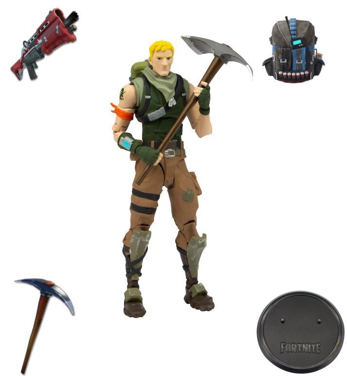 Fortnite - Jonesy Action Figure 18cm - flash vidéo