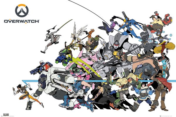 Overwatch Battle - Maxi Poster