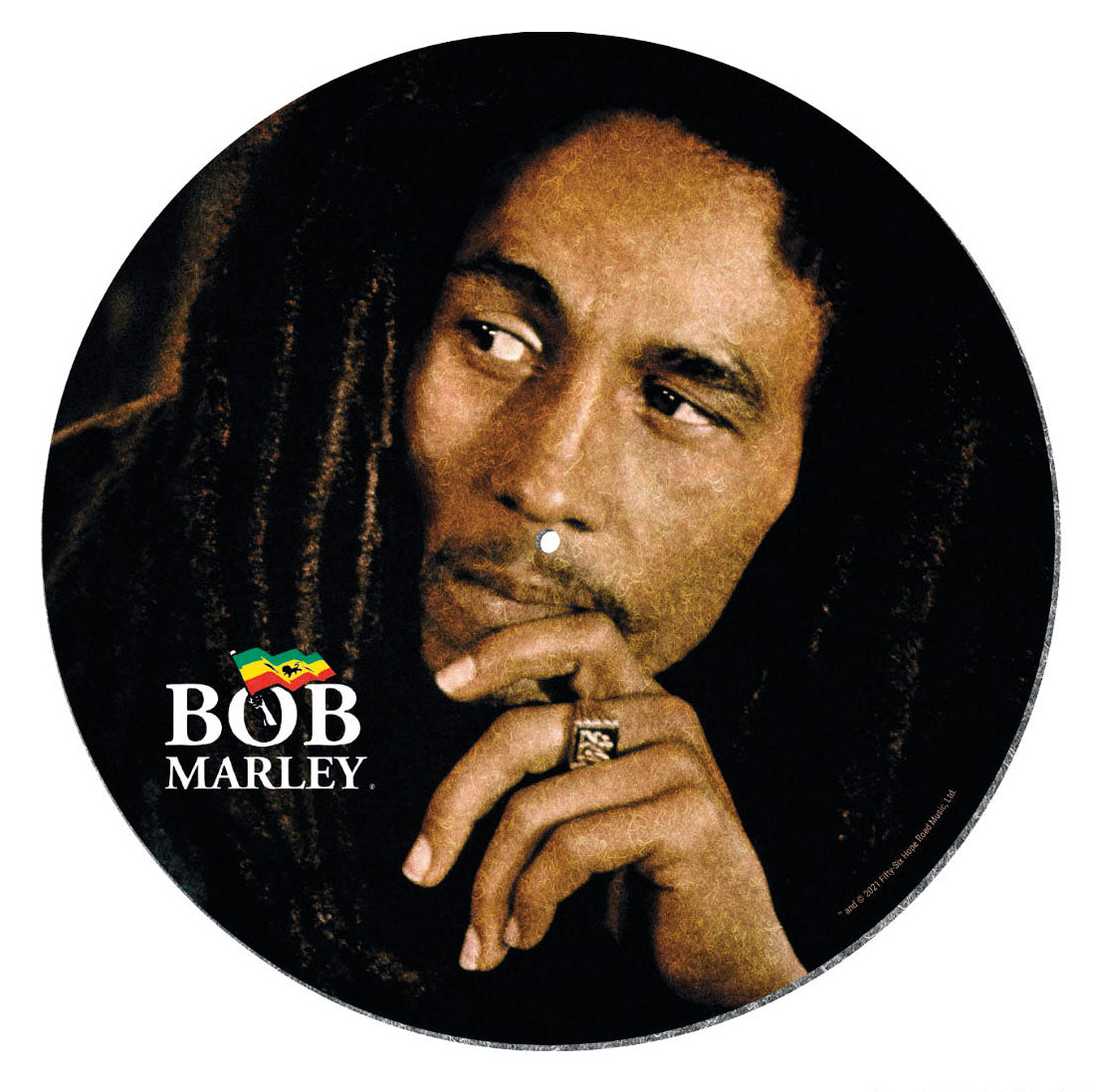 Bob Marley - Feutrine pour tourne-disque Album Legend 30cm - flash vidéo