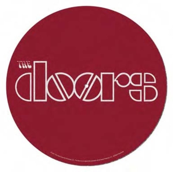 The Doors - Feutrine pour tourne-disque Logo du groupe 30cm - flash vidéo