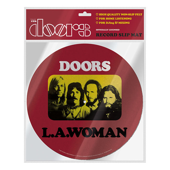The Doors - Feutrine pour tourne-disque Album L.A. Woman 30cm - flash vidéo