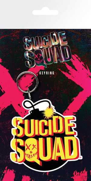Suicide Squad - Bomb Rubber Keychain - flash vidéo