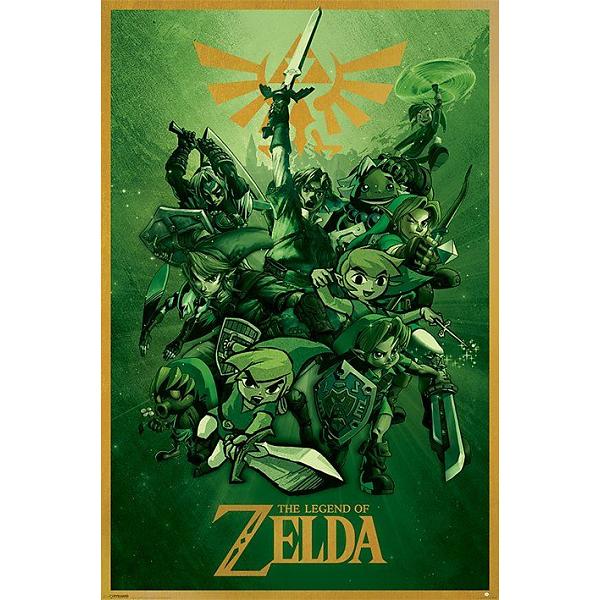 The Legend of Zelda - Maxi Poster Link - flash vidéo