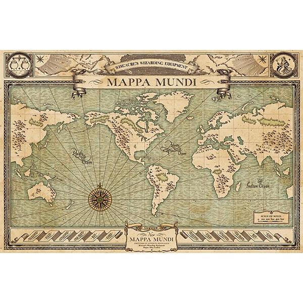 Fantastic Beasts And Where To Find Them - Maxi Poster Mappa Mundi