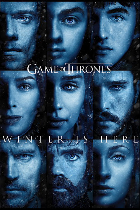 Game Of Thrones - Winter Is Here Maxi Poster - flash vidéo