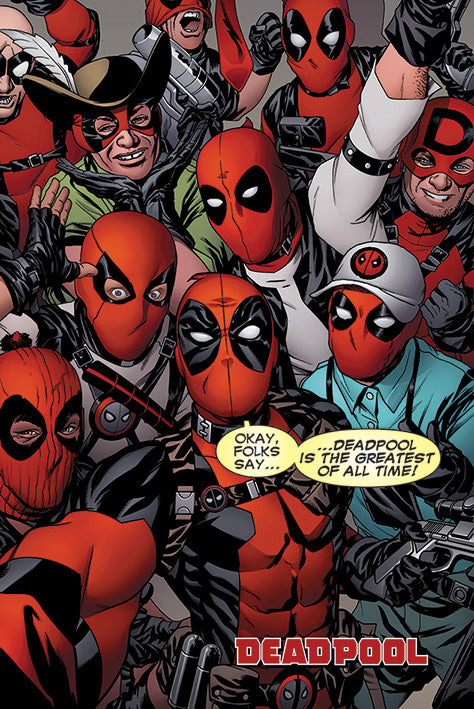 Marvel Deadpool Selfie - Maxi Poster - flash vidéo