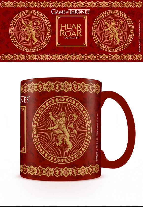 Game of Thrones - Lannister Heat Changing Mug 325ml