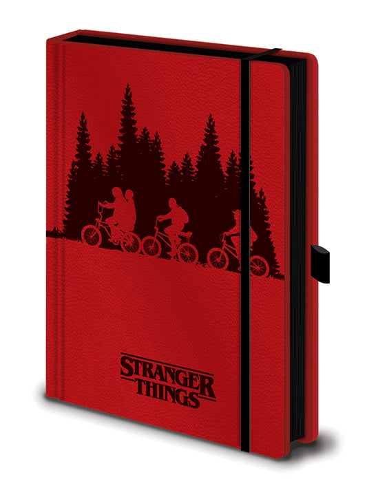 Stranger Things - Upside Down A5 Premium Notebook - flash vidéo