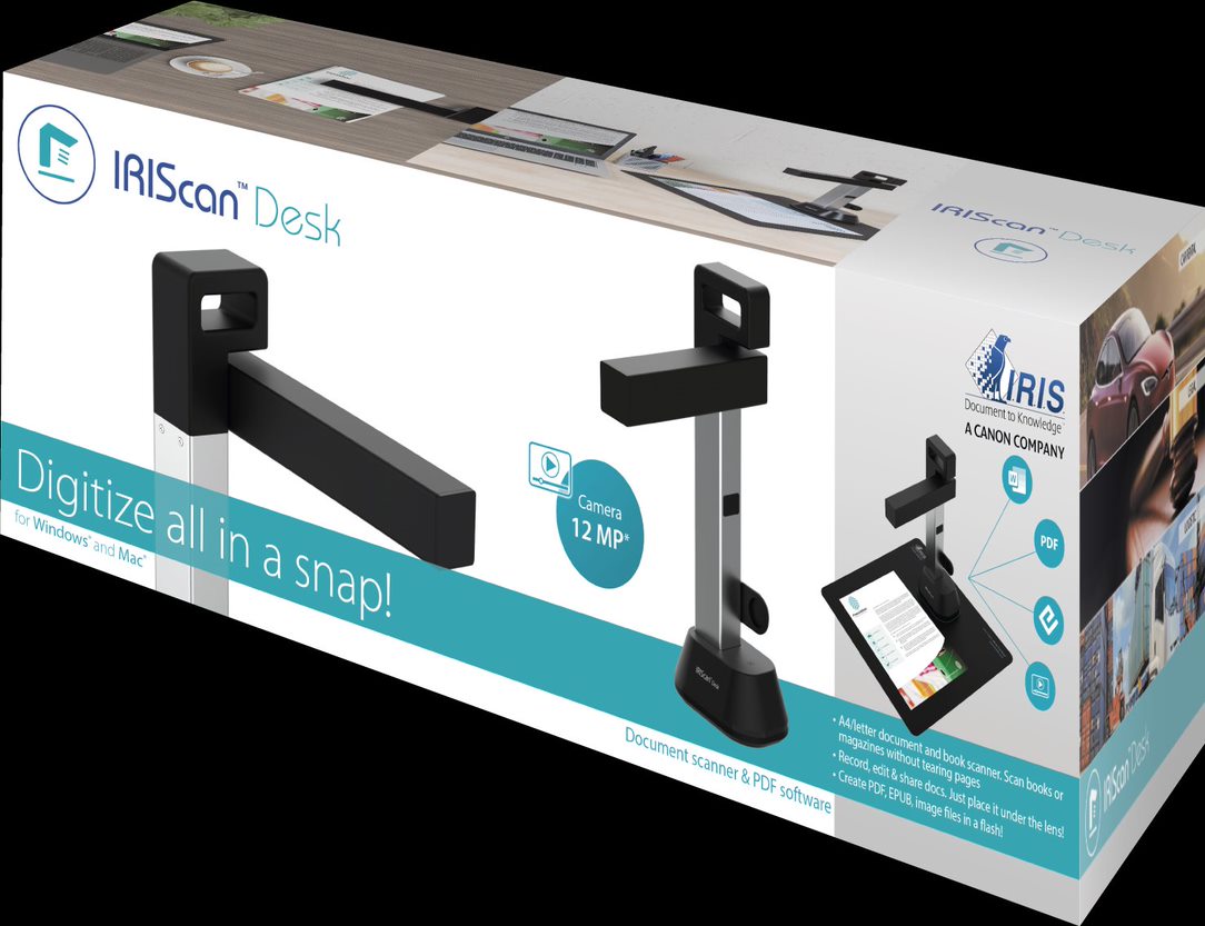 IRIScan Desk 6 - flash vidéo