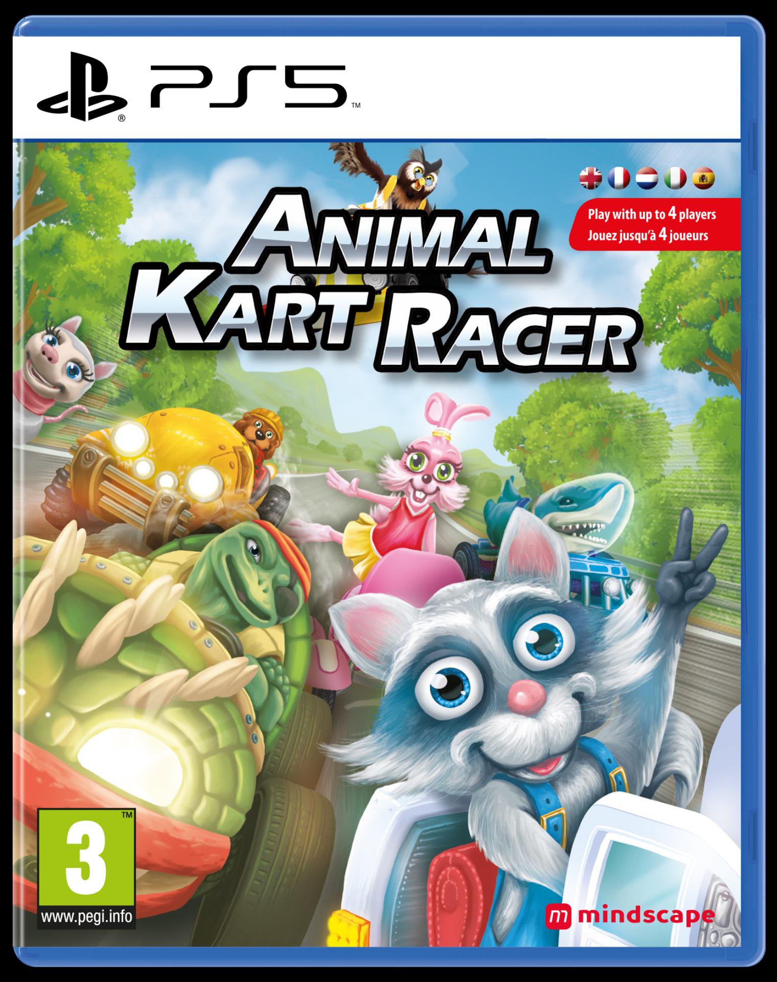 Animal Kart Racer - flash vidéo
