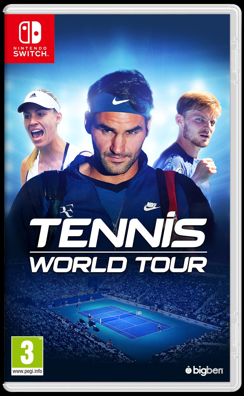 Tennis World Tour - flash vidéo