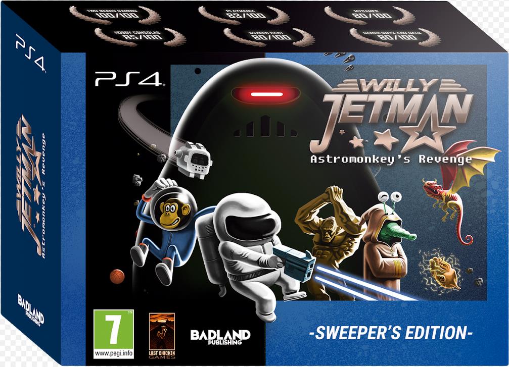 Willy Jetman Astromonkey's Revenge Sweeper’s Edition - flash vidéo