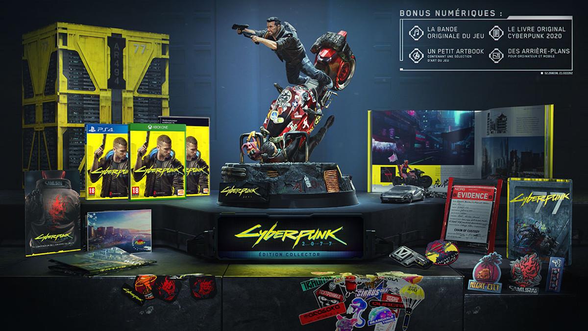 Cyberpunk 2077 Collector's Edition - flash vidéo