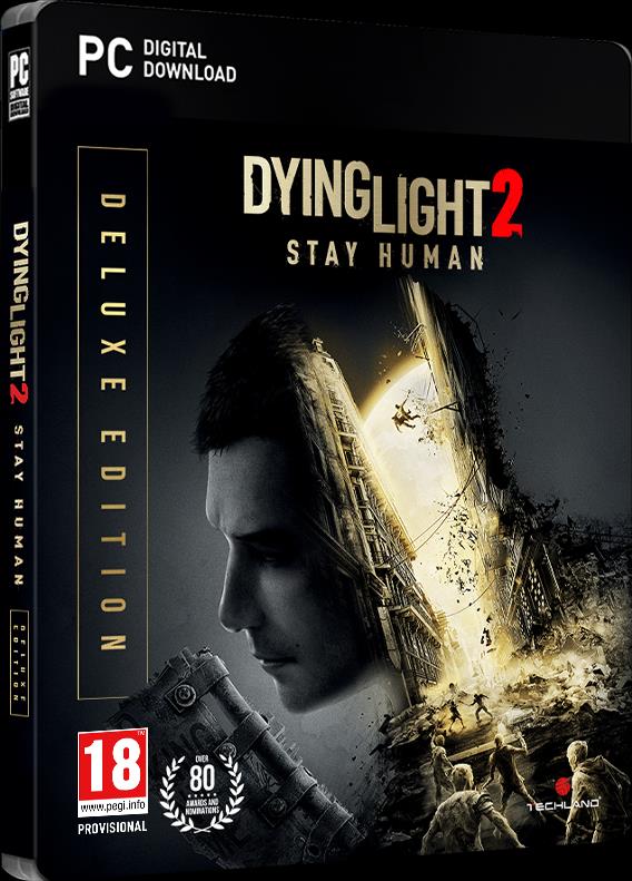 Dying Light 2 - Stay Human Deluxe Edition (Code-in-a-box) - flash vidéo