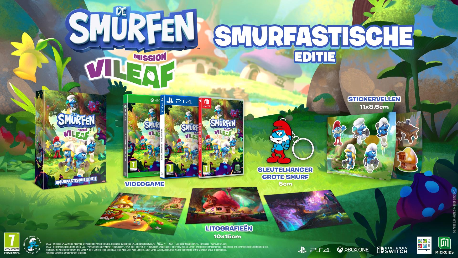 De Smurfen: Missie Vileaf Smurftastische Editie - flash vidéo